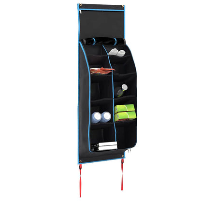 Storage Bag with Storage Black and Blue 140 x 43 cm Oxford