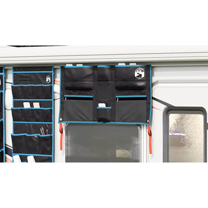Storage Bag with Storage Black and Blue 98 x 47 cm Oxford