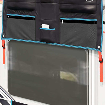 Storage Bag with Storage Black and Blue 98 x 47 cm Oxford
