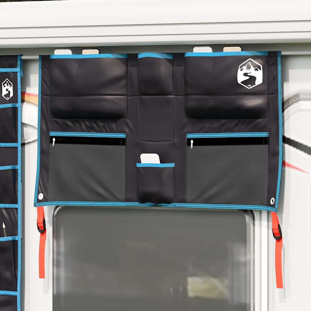 Storage Bag with Storage Black and Blue 98 x 47 cm Oxford