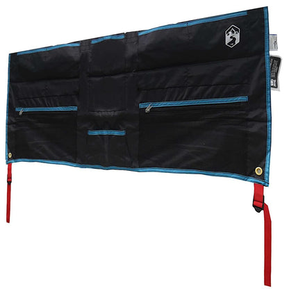 Storage Bag with Storage Black and Blue 98 x 47 cm Oxford