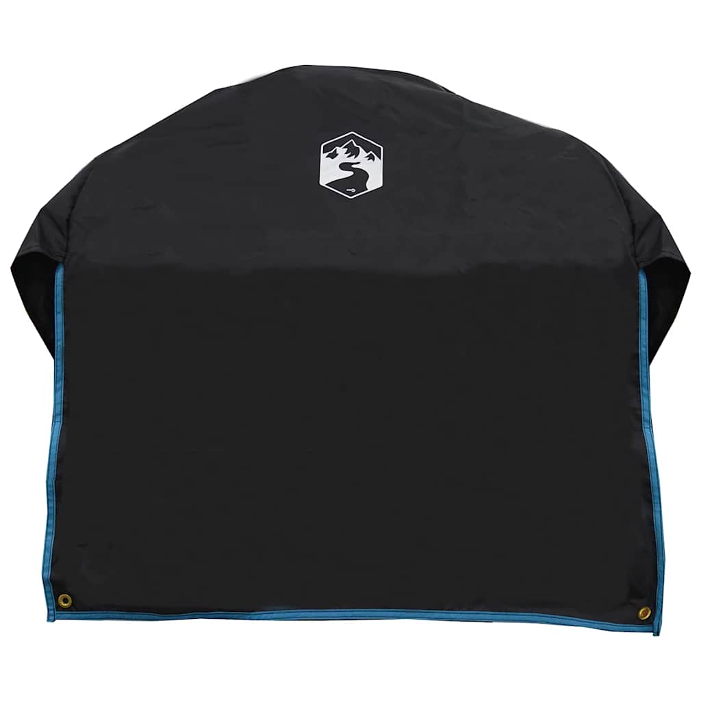 Wheel Cover Black and Blue 108 x 76 cm Oxford