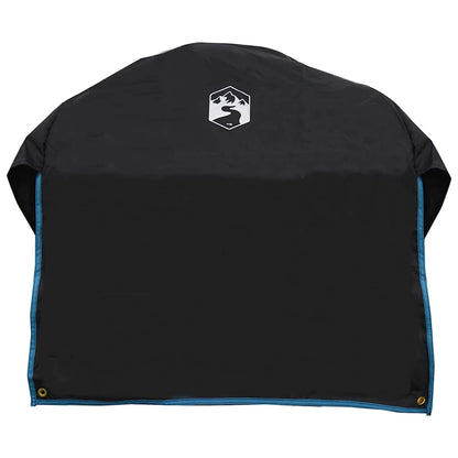 Wheel Cover Black and Blue 108 x 76 cm Oxford