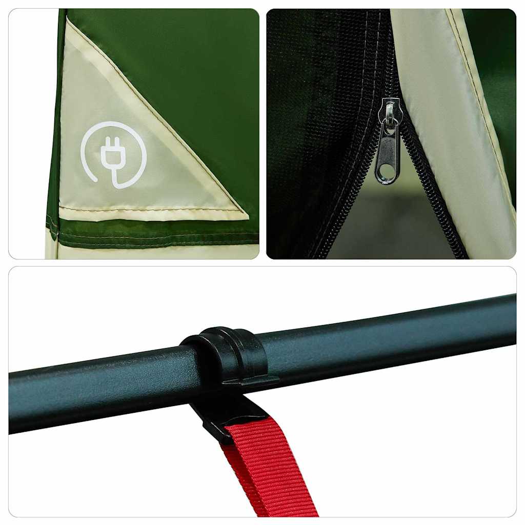 Inner Tent with Roof Green 280 x 220 x 176 cm Taffeta