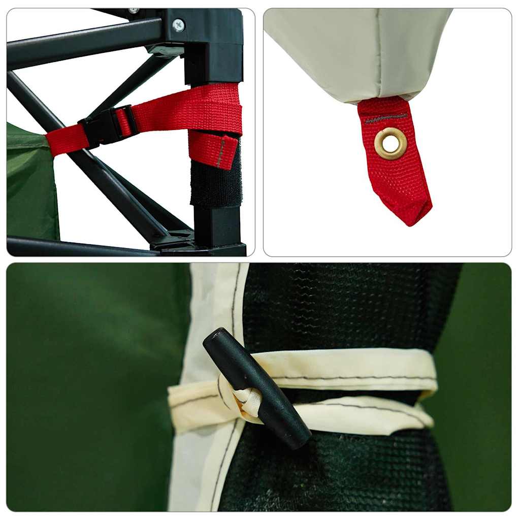 Inner Tent with Roof Green 280 x 220 x 176 cm Taffeta