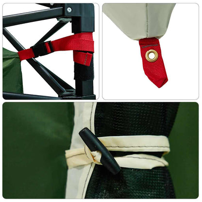 Inner Tent with Roof Green 280 x 220 x 176 cm Taffeta