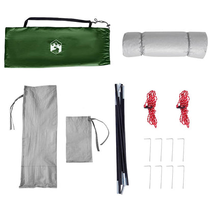 Inner Tent with Roof Green 280 x 220 x 176 cm Taffeta