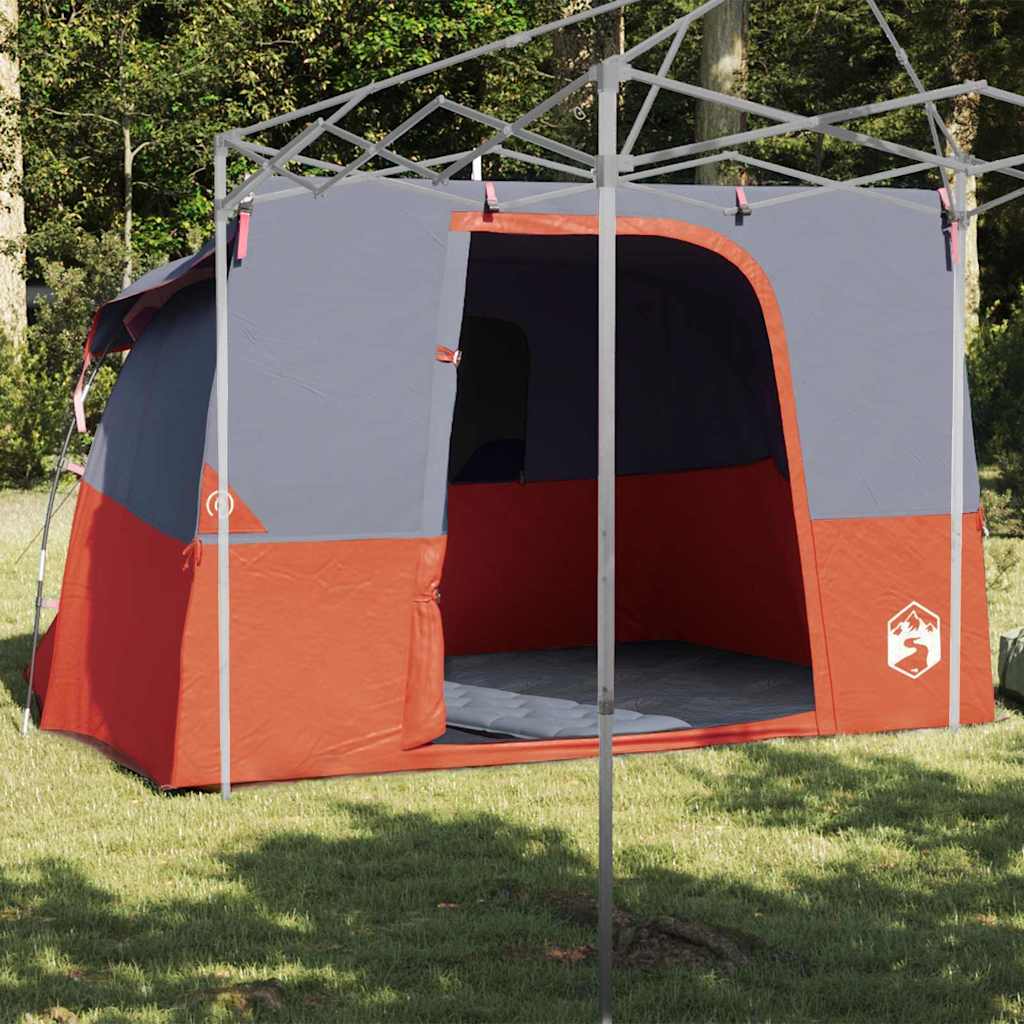 Inner Tent with Roof Grey and Orange 280 x 220 x 176 cm Taffeta