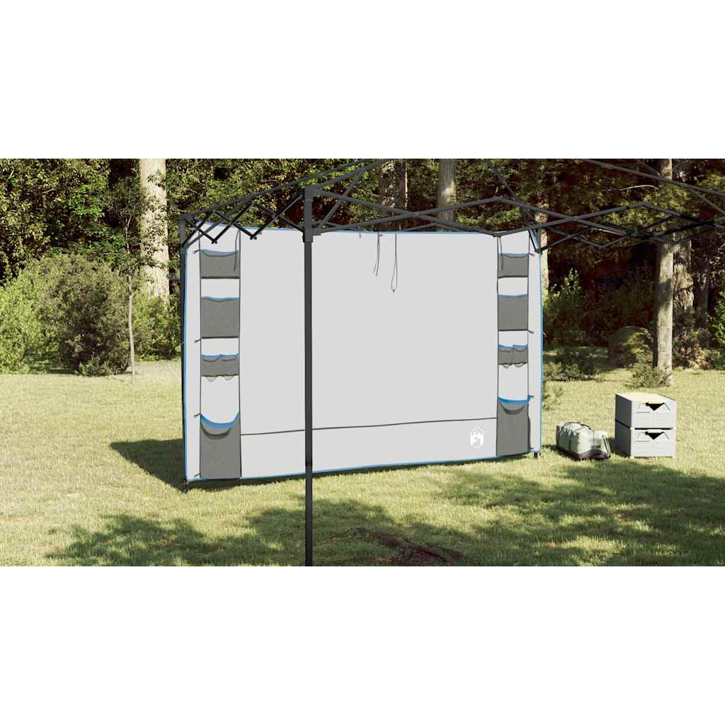 Hanging Tent Organiser Grey and Blue 320 x 182 cm Oxford