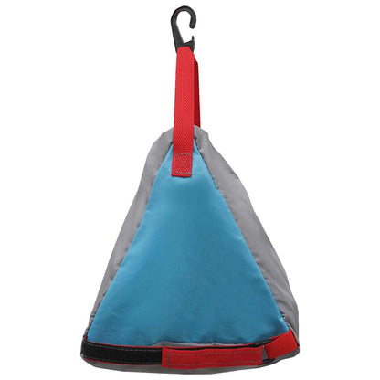 Storage Bag 4 pcs Grey and Blue 24 x 16 x 24 cm Oxford