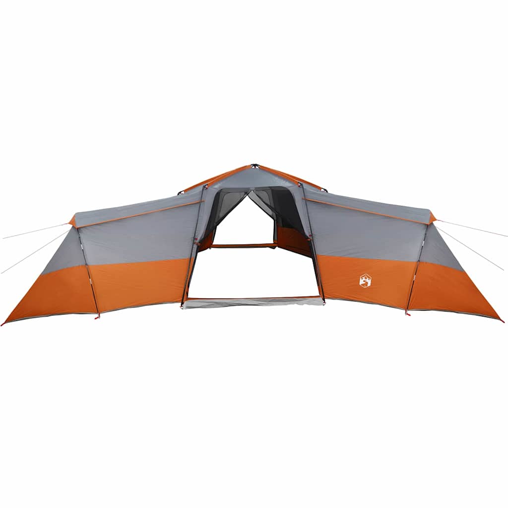 Family Tent Grey and Orange 833 x 585 x 216 cm Taffeta