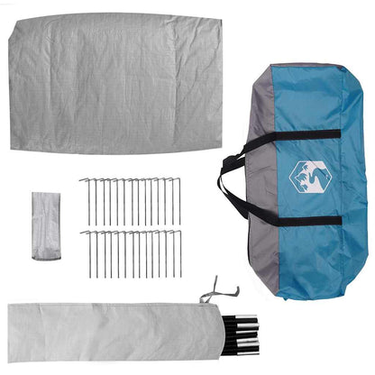 Family Tent with Roof Blue 762 x 655 x 218 cm Taffeta