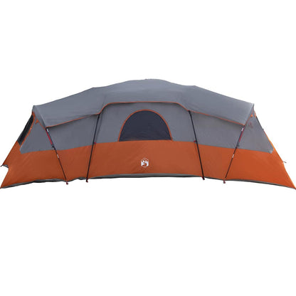 Family Tent Grey and Orange 762 x 655 x 218 cm Taffeta