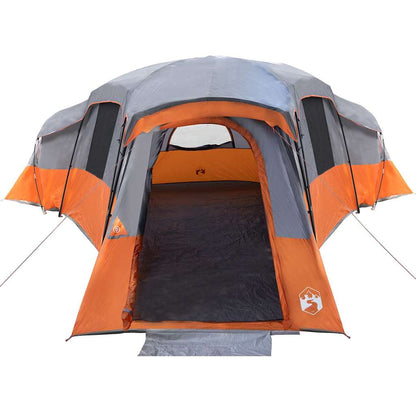 Family Tent Grey and Orange 762 x 655 x 218 cm Taffeta