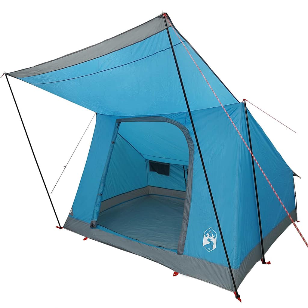 Camping Tent with Roof Blue 282 x 225 x 154 cm Taffeta