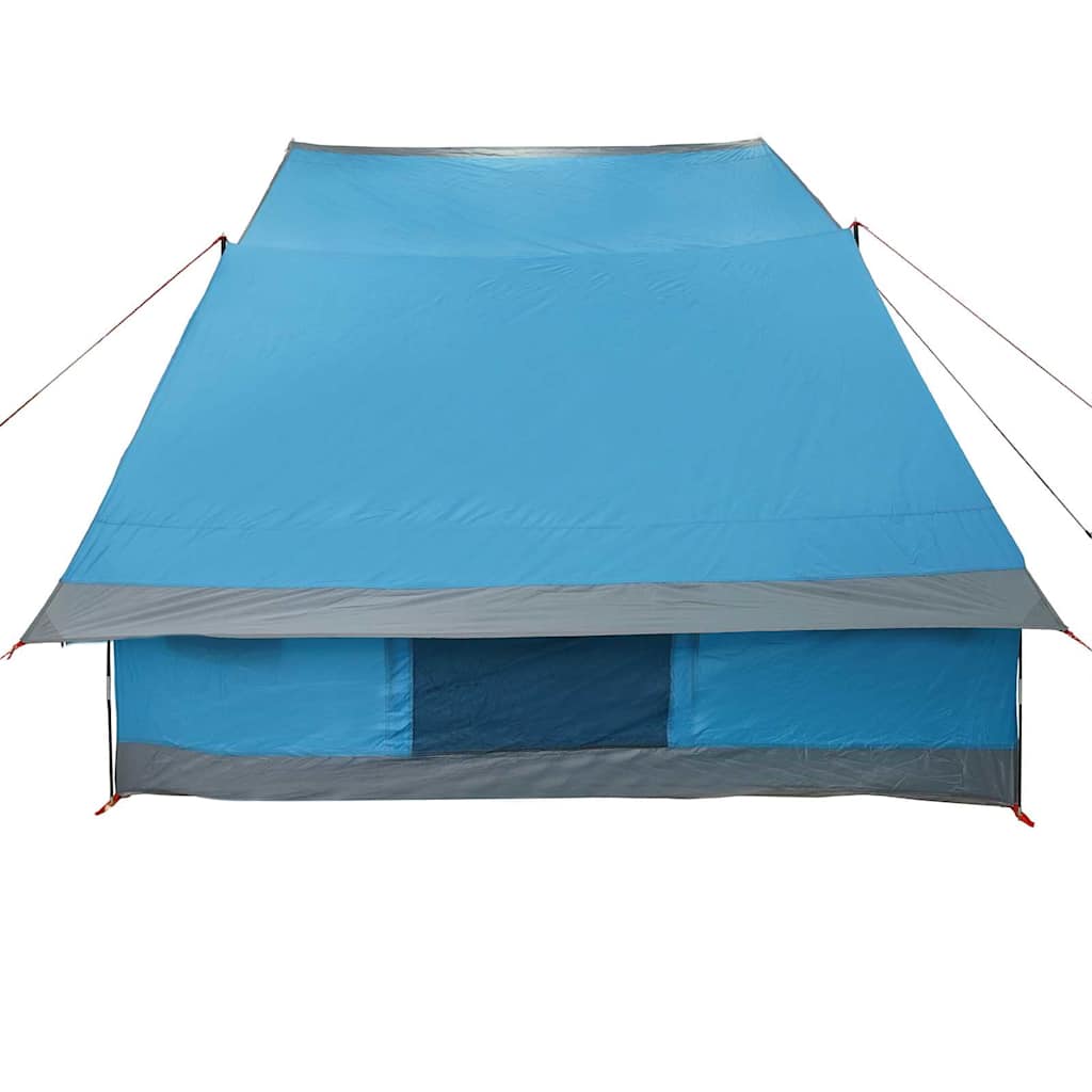 Camping Tent with Roof Blue 282 x 225 x 154 cm Taffeta