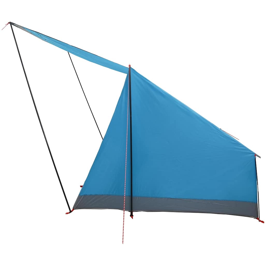 Camping Tent with Roof Blue 282 x 225 x 154 cm Taffeta