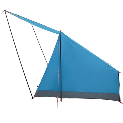 Camping Tent with Roof Blue 282 x 225 x 154 cm Taffeta