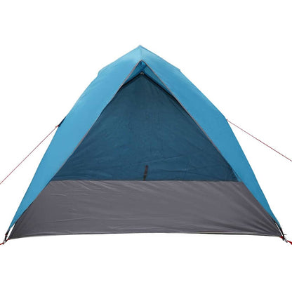 Camping Tent with Roof Blue 320 x 275 x 190 cm Taffeta