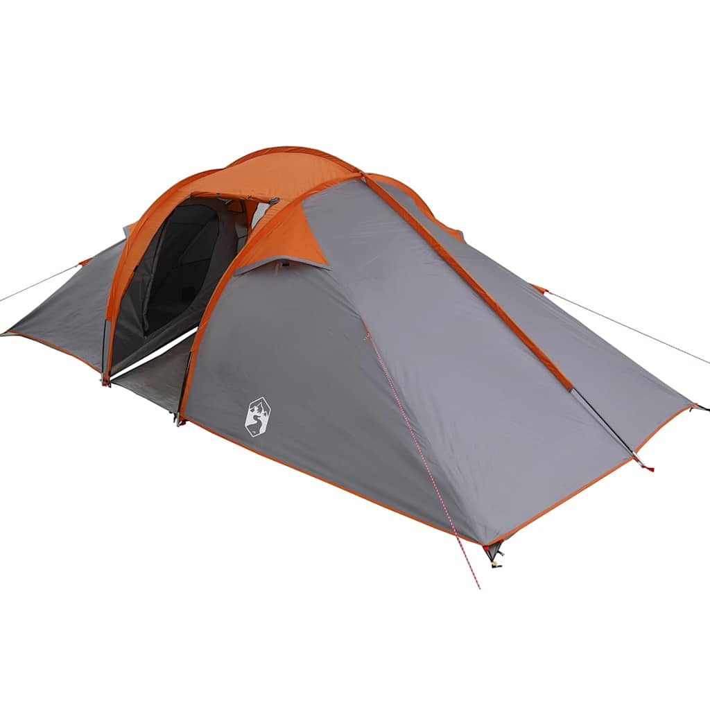 Tunnel tent Grey and Orange 510 x 240 x 156 cm Taffeta