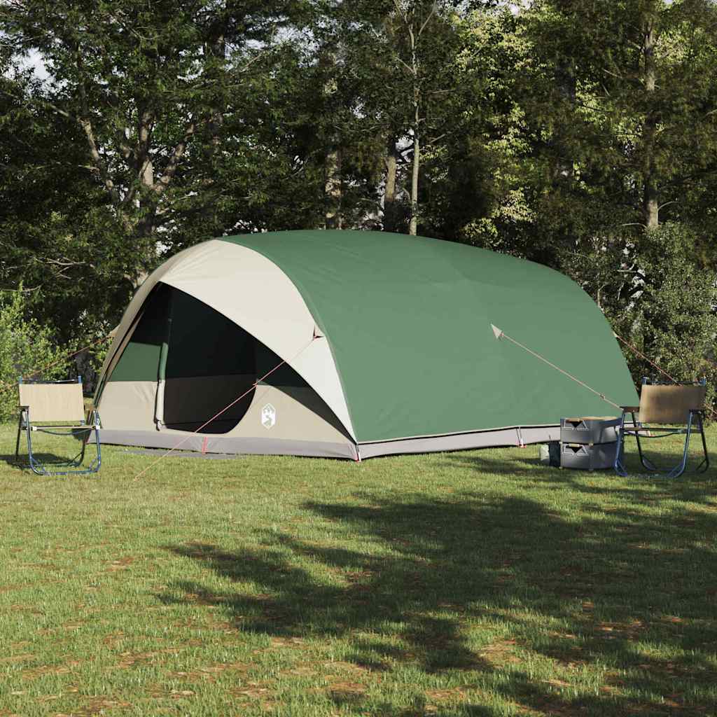 Tunnel tent with Roof Green 500 x 348 x 200 cm Taffeta