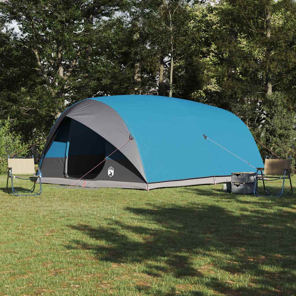 Tunnel tent with Roof Blue 500 x 348 x 200 cm Taffeta