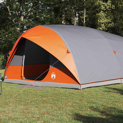 Tunnel tent Grey and Orange 500 x 348 x 200 cm Taffeta