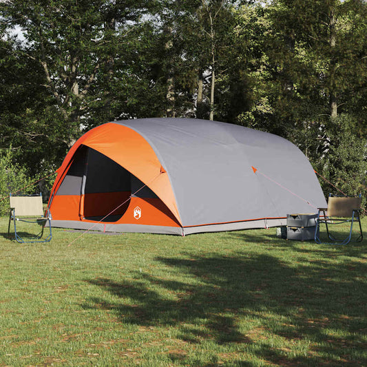 Tunnel tent Grey and Orange 500 x 348 x 200 cm Taffeta