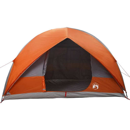 Tunnel tent Grey and Orange 500 x 348 x 200 cm Taffeta