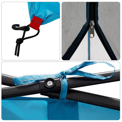 Inner Tent with Roof Blue 303 x 303 x 196 cm Taffeta