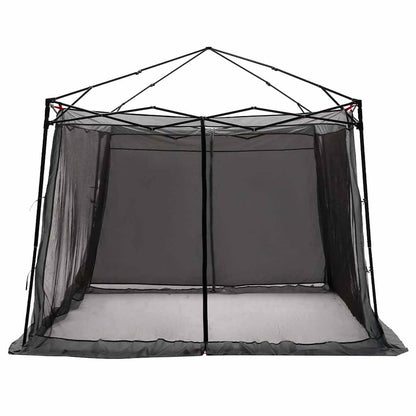 Inner Tent with Roof Grey and Orange 303 x 303 x 196 cm Taffeta