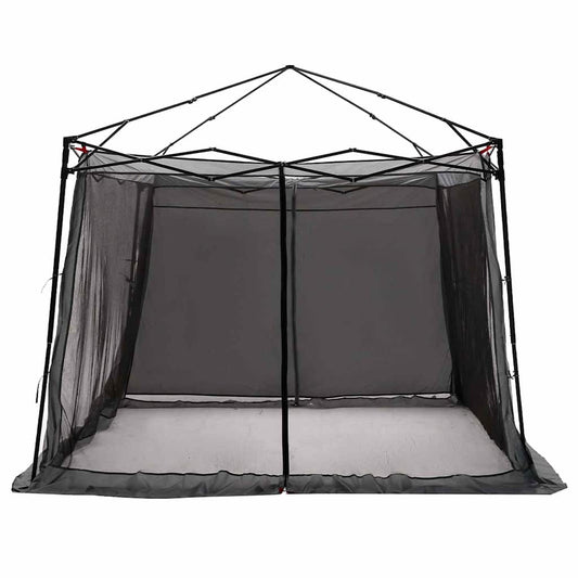 Inner Tent with Roof Grey and Orange 303 x 303 x 196 cm Taffeta