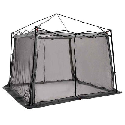 Inner Tent with Roof Grey and Orange 303 x 303 x 196 cm Taffeta