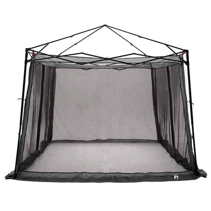 Inner Tent with Roof Grey and Orange 303 x 303 x 196 cm Taffeta