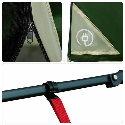 Inner Tent with Roof Green 290 x 288 x 234 cm Taffeta