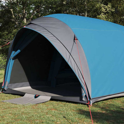 Tunnel tent with Roof Blue 410 x 285 x 198 cm Taffeta