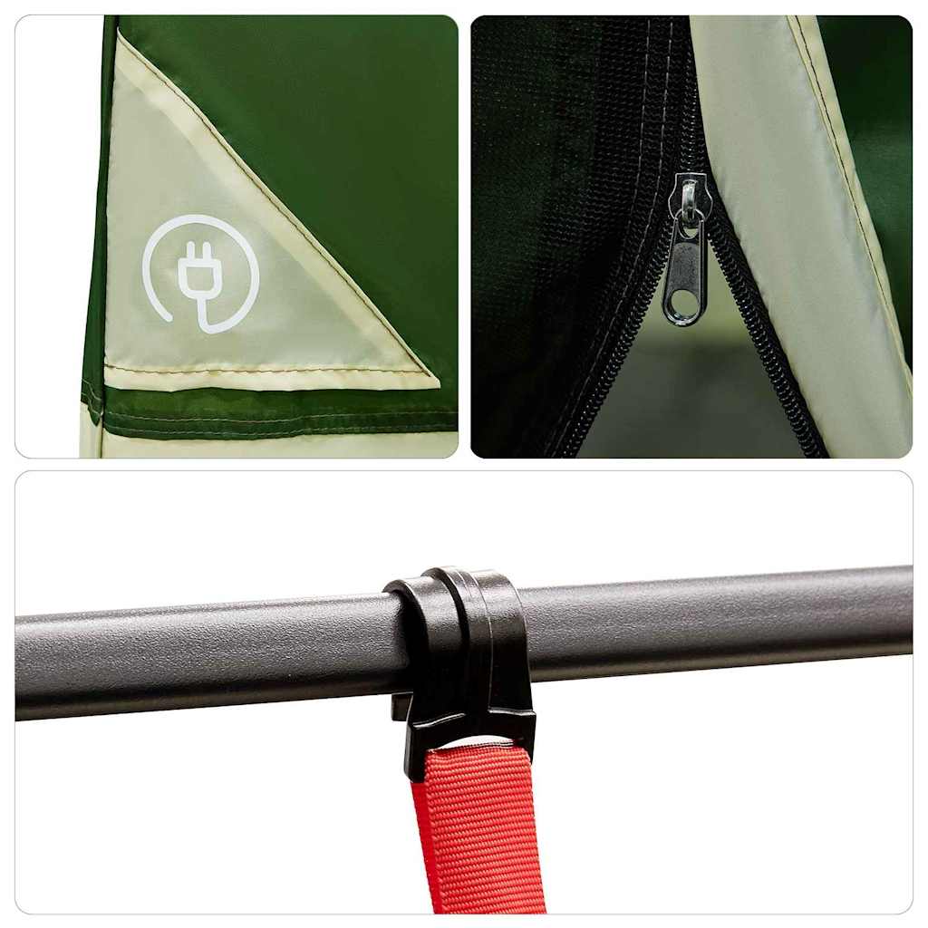 Inner Tent with Roof Green 520 x 520 x 190 cm Taffeta