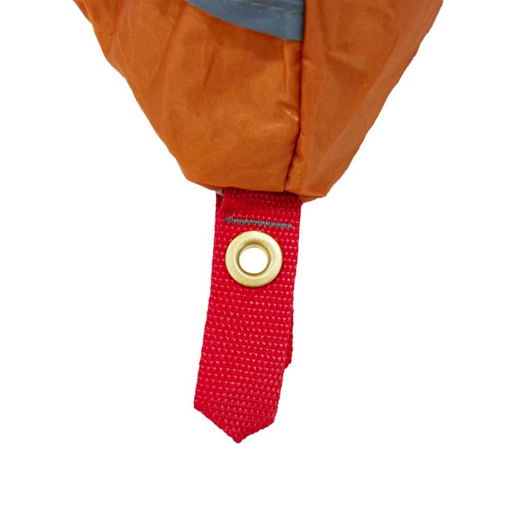 Inner Tent with Roof Grey and Orange 520 x 520 x 190 cm Taffeta