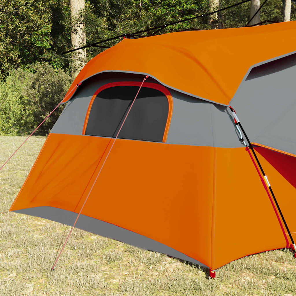 Inner Tent with Roof Grey and Orange 520 x 520 x 190 cm Taffeta