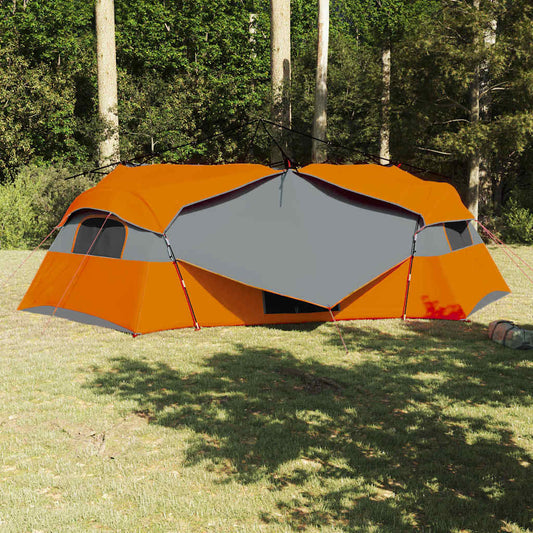 Inner Tent with Roof Grey and Orange 520 x 520 x 190 cm Taffeta