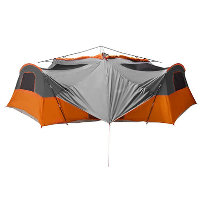 Inner Tent with Roof Grey and Orange 520 x 520 x 190 cm Taffeta