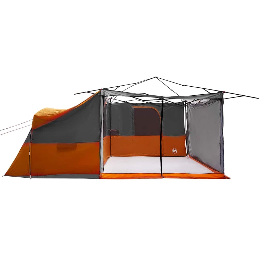 Inner Tent with Roof Grey and Orange 520 x 520 x 190 cm Taffeta