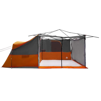 Inner Tent with Roof Grey and Orange 520 x 520 x 190 cm Taffeta
