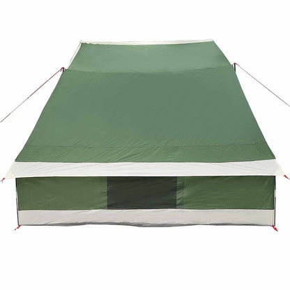 Camping Tent with Roof Green 223 x 163 x 130 cm Taffeta