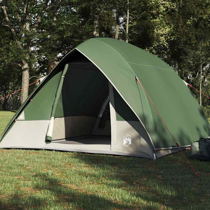 Camping Tent with Roof Green 275 x 230 x 140 cm Taffeta
