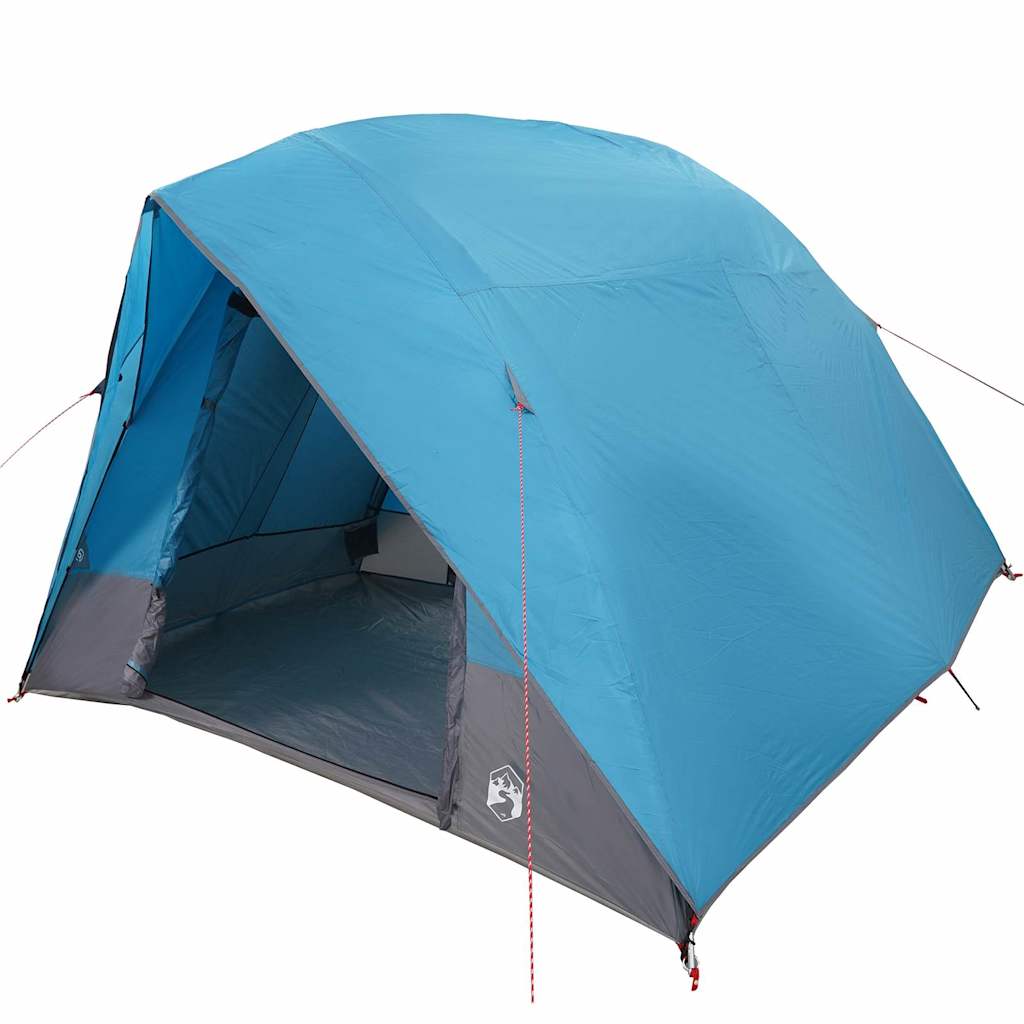 Camping Tent with Roof Blue 275 x 230 x 140 cm Taffeta