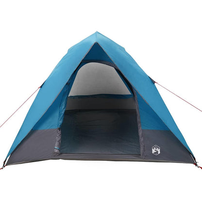 Camping Tent with Roof Blue 275 x 230 x 140 cm Taffeta