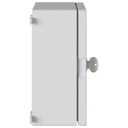 Control Cabinet Grey 28 x 13 x 28 cm ABS Plastic