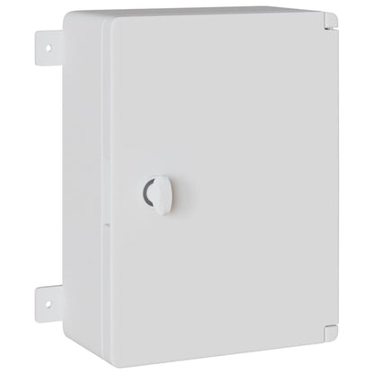 Control Cabinet Grey 32 x 13 x 33 cm ABS Plastic
