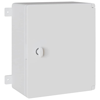 Control Cabinet Grey 37 x 16.5 x 35 cm ABS Plastic